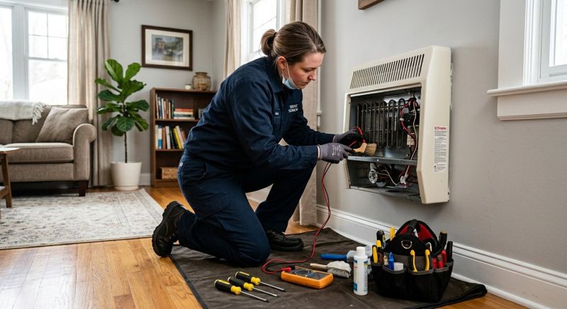 Wall Heating Installation in Annapolis, MD